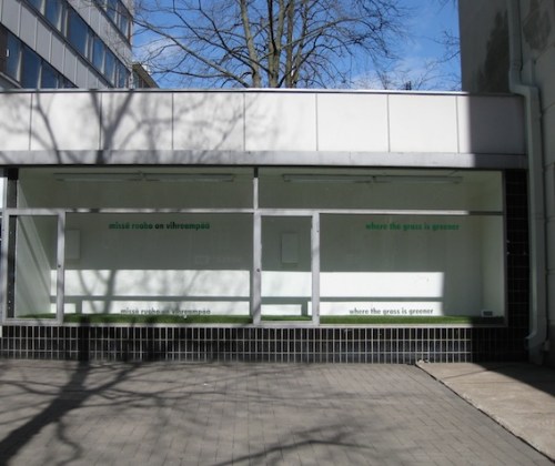 where the grass is greener 